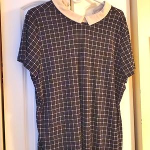 Black and white shirt